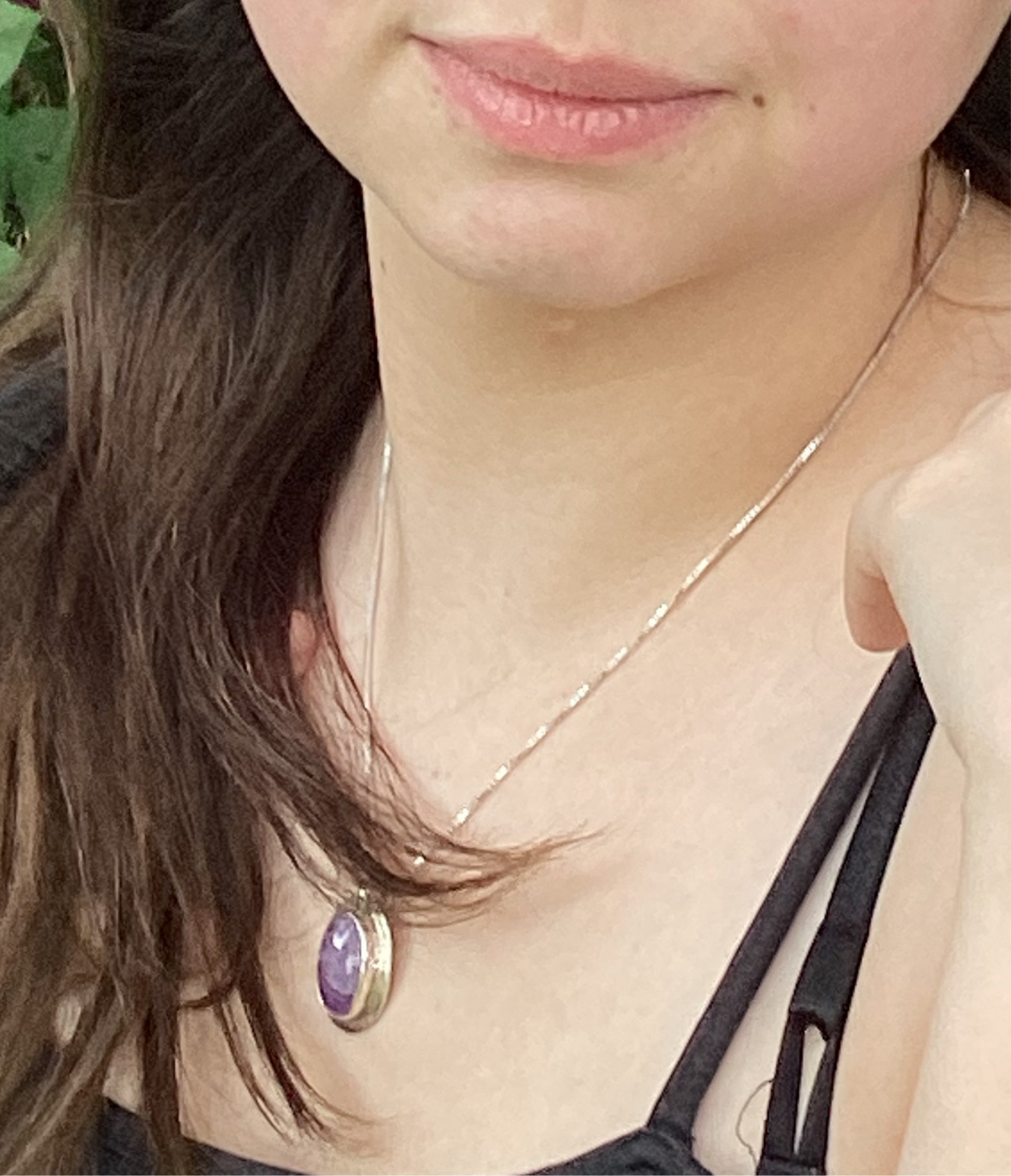 18” Amethyst Pendant
