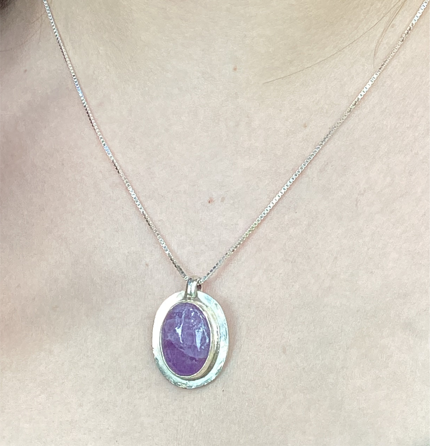 18” Amethyst Pendant
